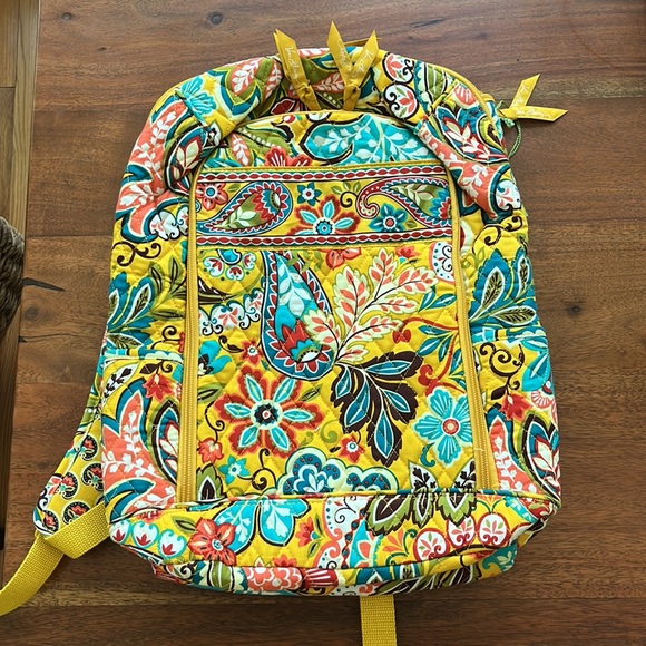 NWT VERA BRADLEY Laptop Backpack in Provençal - Picture 6 of 10